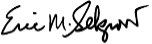 Eric Seleznow signature