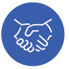 Hand shake icon